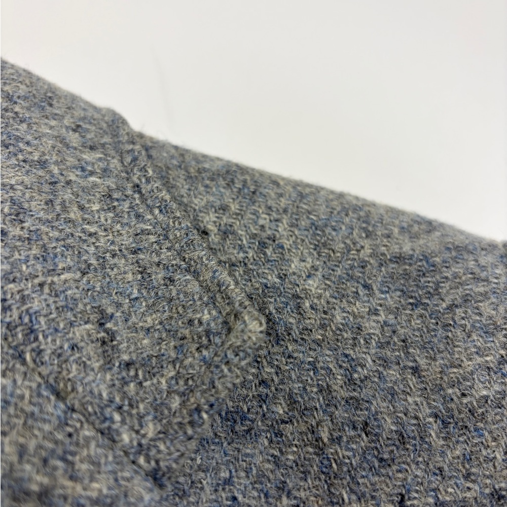 Vintage Harris Tweed Sport Coat Mens 38R Gray Blue Wool Retro Made in Canada - Picture 6 of 14